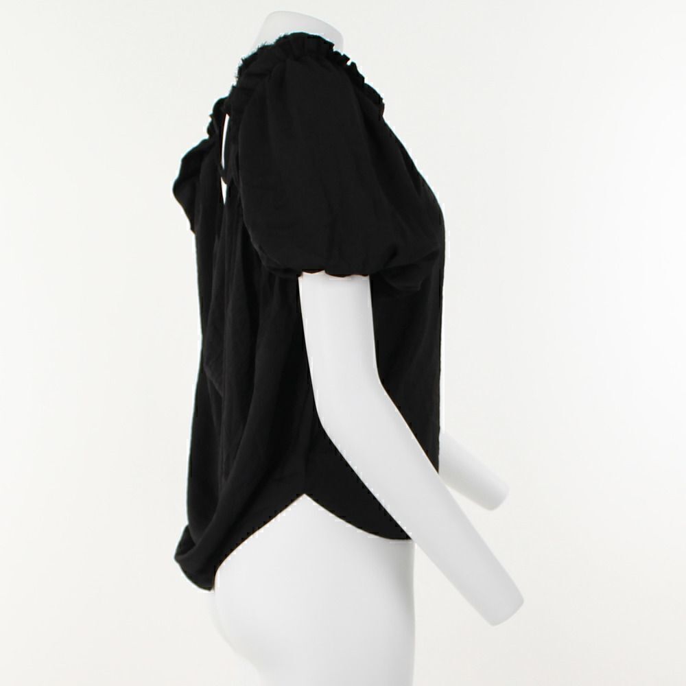 Zadig & Voltaire Tattoo Low-Back Satin Top - Picture 5 of 5